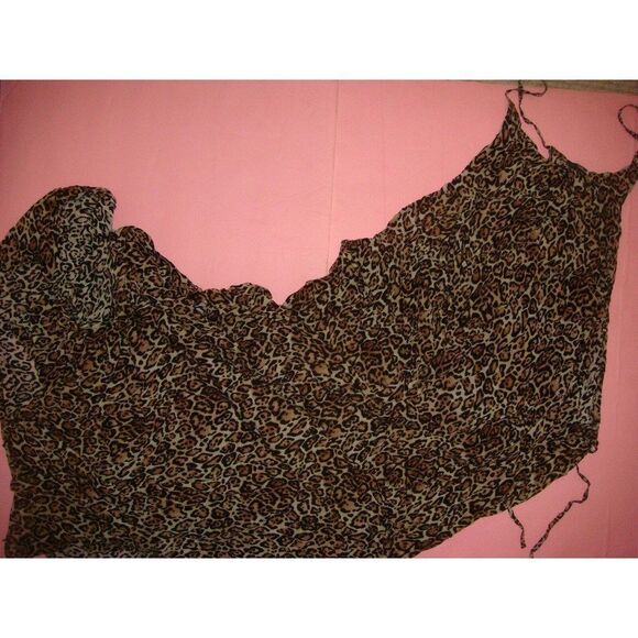 Victoria's Secret 36D BIKINI+M/L COVER UP/dress Floral Orchid Animal Print Zebra - Picture 8 of 9